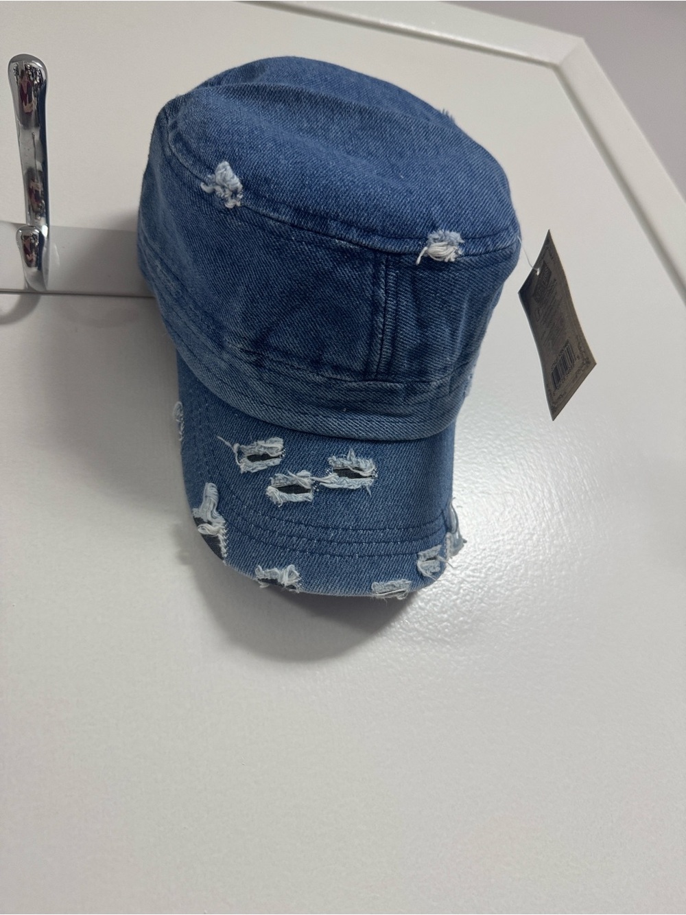 KBETHOS Denim Cadet Cap - Light Blue